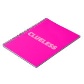 Carnet Clueless I (Côté gauche)