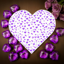 Cluster de coeur pourpre