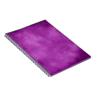 Carnet Clylish Storm effet Cloud motif violet