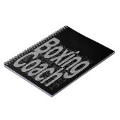 Carnet Coach Boxe Extraordinaire (Côté gauche)