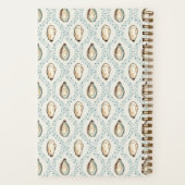 Carnet Coastal Oyster Trellis Personalized (Verso)