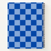 Carnet Cobalt Blue Checkerboard (Dos)