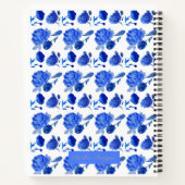 Carnet Cobalt et Rose Saphir (Dos)
