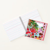 Carnet Coccielles Rouges Traçage Des Lettres ABC (Intérieur)