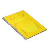 Carnet Coccinelle dorée (Côté Droit)