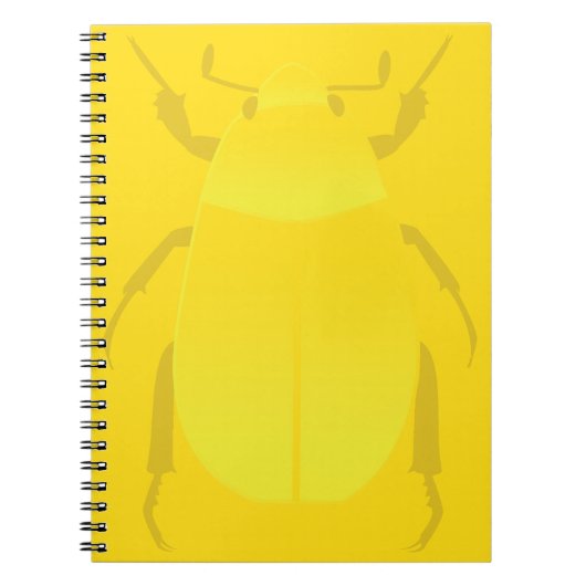 Carnet Coccinelle dorée (Devant)