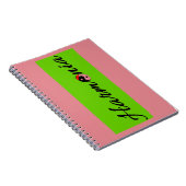 Carnet Coccinelle Harmonia zen (Côté Droit)