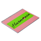 Carnet Coccinelle Harmonia zen (Côté gauche)