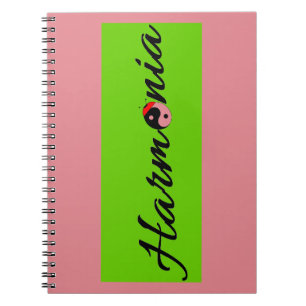 Carnet Coccinelle Harmonia zen