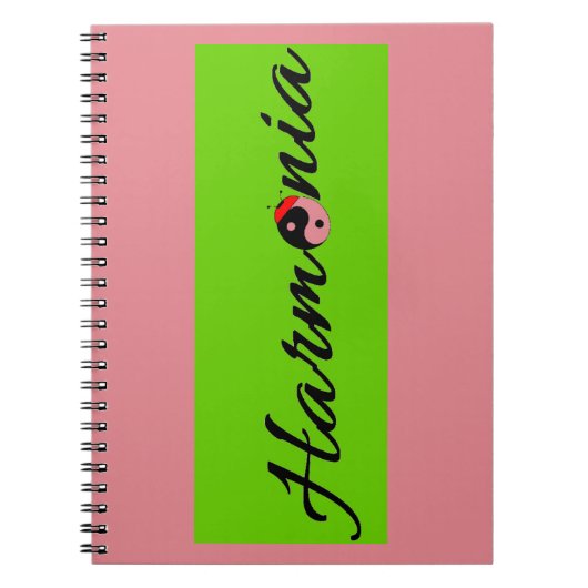 Carnet Coccinelle Harmonia zen (Devant)