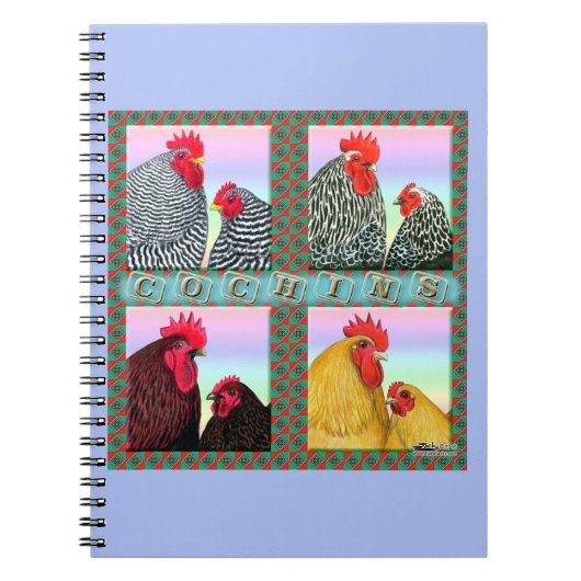 Carnet Cochins Quatre Couleurs (Devant)