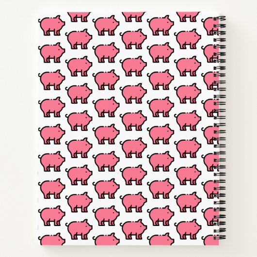 Carnet Cochon (Dos)
