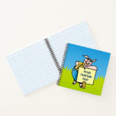Carnet Cochon avec pancarte (Intérieur)