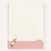 Carnet Cochon de Guinée mignon (Devant)