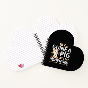 Carnet Cochon d'Inde Mignon a Mangé Mon Devoir