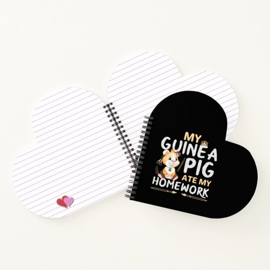 Carnet Cochon d'Inde Mignon a Mangé Mon Devoir (Intérieur)