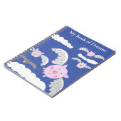 Carnet Cochons volants drôles et corbeau perplexe (Côté gauche)