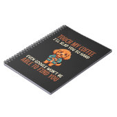 Carnet Cockapoo Amoureux de Café Drôle (Côté gauche)