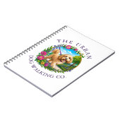 Carnet Cockapoo Garde de Jour et Promenade de Chien (Côté gauche)