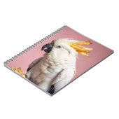 Carnet Cockatoo Drôle Avec Crest Fries Français (Côté gauche)