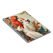 Carnet Cockatoos vintage (Côté Droit)