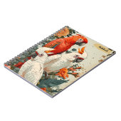 Carnet Cockatoos vintage (Côté gauche)