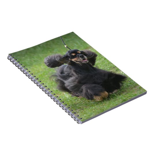 Carnet Cocker anglais mignon (Côté Droit)