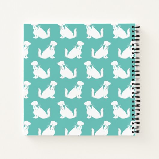 Carnet Cocker Spaniel Chien Chien Puppy (Dos)