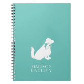 Carnet Cocker Spaniel Chien Chien Puppy (Devant)
