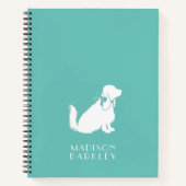 Carnet Cocker Spaniel Chien Chien Puppy (Devant)