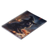 Carnet Cocker Spaniel Citrouilles Halloween effrayant (Côté gauche)