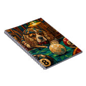 Carnet Cocker Spaniel, Mosaïque Géométrique (Côté Droit)