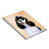 Carnet Cocker Spaniel (Parti) Peinture - Art Chien origin (Côté Droit)