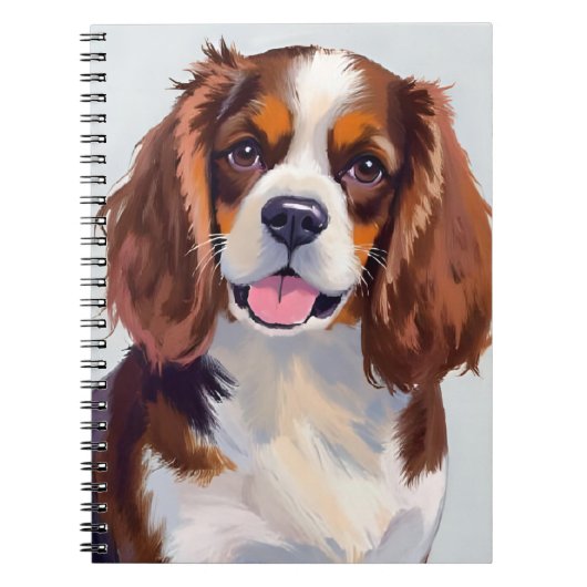 Carnet Cocker Spaniel | Peinture d'animaux de compagnie C (Devant)