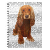 Carnet Cocker Spaniel Plain (Devant)