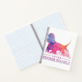 Carnet Cocker Spaniels amoureux Paint Color (Intérieur)