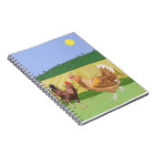 Carnet Cockerel et poulet (Côté Droit)