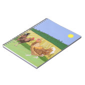 Carnet Cockerel et poulet (Côté gauche)