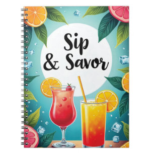 Carnet Cocktail et roses