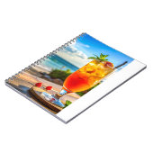 Carnet Cocktail sur la plage (Côté gauche)