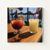 Carnet Cocktails by the Sea Custom Text (Dos)