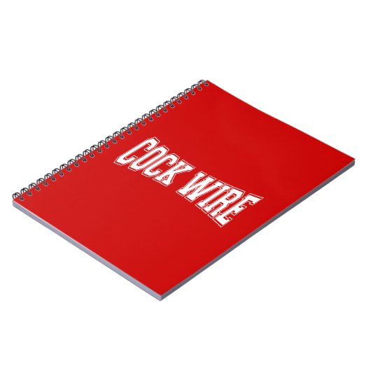 CARNET COCKWIRE (Côté gauche)