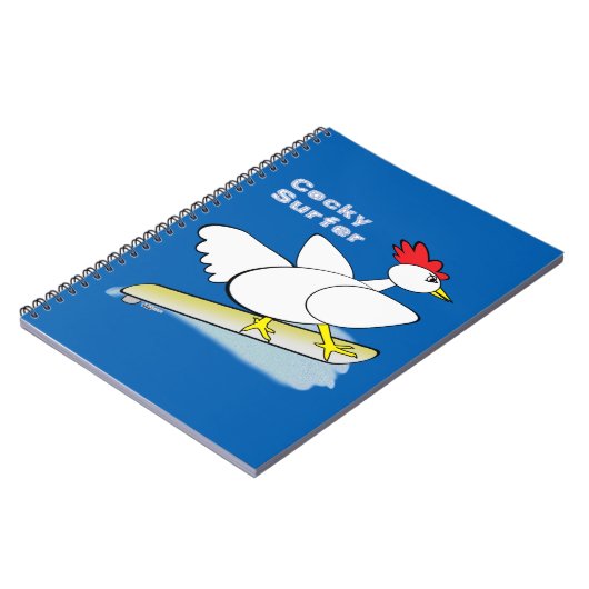Carnet Cocky Surfer (Côté gauche)