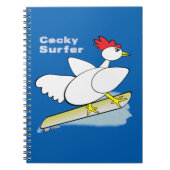 Carnet Cocky Surfer (Devant)
