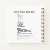 Carnet Coco avoine biscuit (Dos)