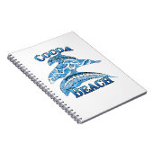 Carnet Cocoa Beach Florida Vacation Tribal Dolphins (Côté Droit)