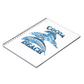Carnet Cocoa Beach Florida Vacation Tribal Dolphins (Côté gauche)