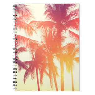 Carnet Coconut Beach : Chaleur Tropicale Vintage.