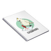 Carnet Cocorico jeu de mots drôle sur un cacatoès  (Côté Droit)