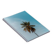 Carnet Cocotier vert sous ciel bleu (Côté Droit)